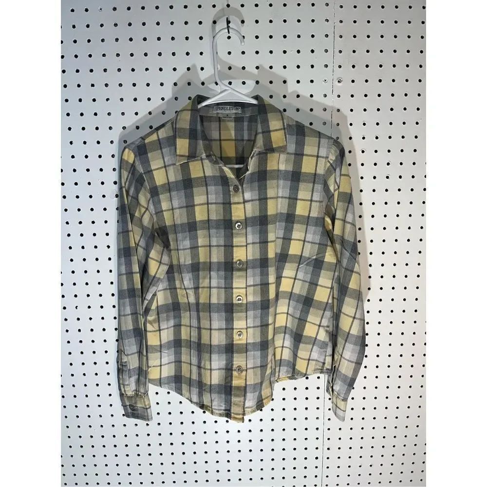 Pendleton button down flannel shirt